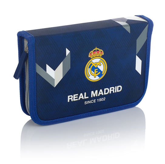 Astra, piórnik dwuklapkowy z wyposażeniem, Real Madryt Real Madrid