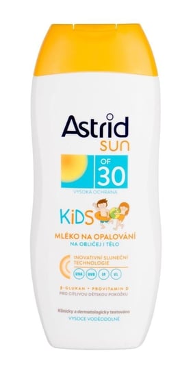 ASTRID, Face and Body Lotion Sun Kids, SPF30 preparat do opalania ciała dla dzieci, 200ml ASTRID