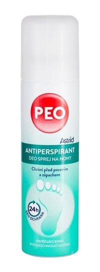 Astrid, Foot Antiperspirant PEO, spray do stóp, 150 ml ASTRID