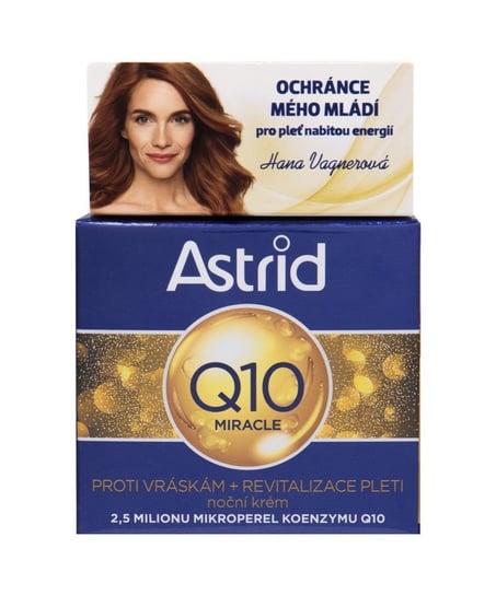Astrid, Q10 Miracle, krem na noc, 50 ml ASTRID