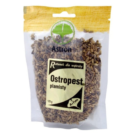 Astron, Nasiona Ostropestu Plamistego, Suplement diety,  125 g Astron