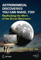Astronomical Discoveries You Can Make, Too! Buchheim Robert K.