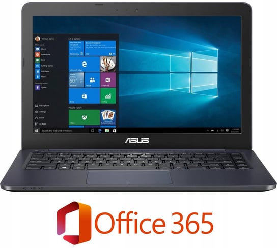 Asus 14'' Amd E2 4Gb 64Gb R2 Windows 10 Office 365 Asus