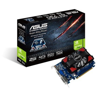Asus GeForce CUDA GT730 2GB DDR3 PCI-E 128BIT HD/DVI/DS BOX ASUS