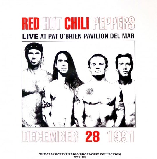At Pat O Brien Pavilion Del Mar (White/Red Splatter) Red Hot Chili Peppers