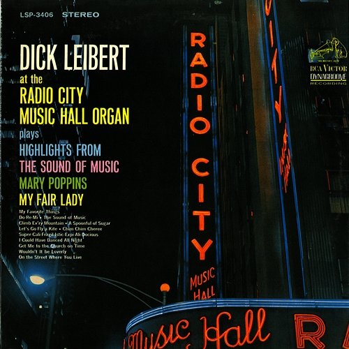 At the Radio City Music Hall Organ Dick Leibert