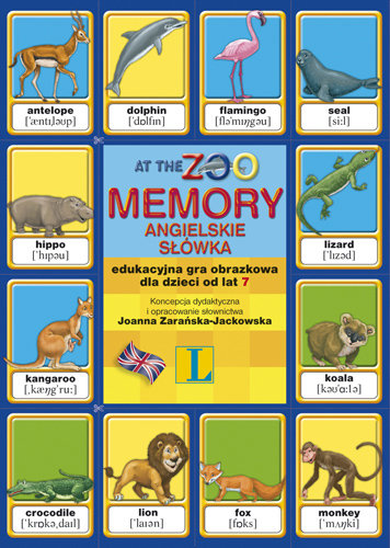 At the zoo. Memory. Angielskie słówka Opracowanie zbiorowe