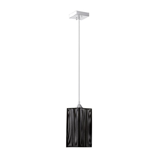 Atana Lampa Wisząca 1Xe27 60W Chrom/Czarny Topeshop