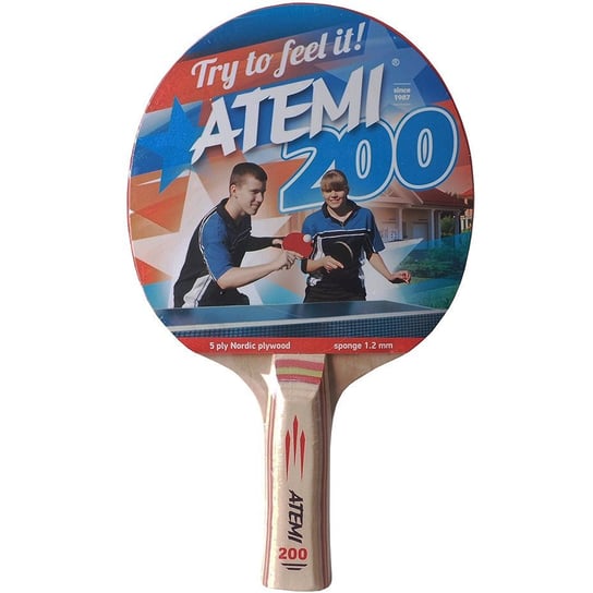 Atemi 200 - Rakietka do tenisa stołowego , rączka anatomiczna Atemi