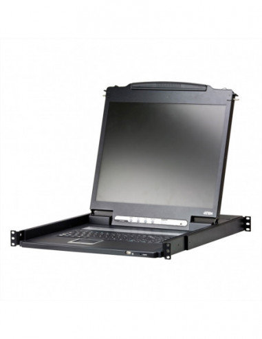 ATEN CL3000N Konsola KVM, 48 cm LCD, VGA, PS/2-USB, port USB, LED HG-Bel., D Aten