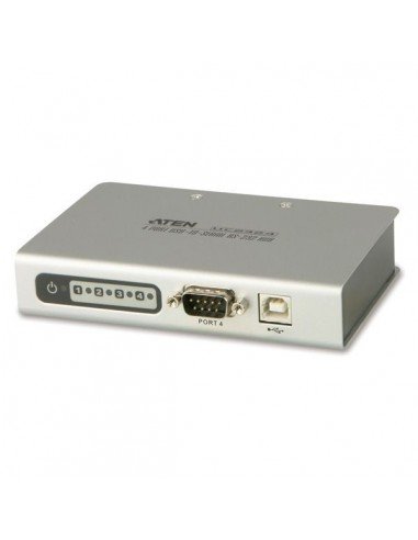 ATEN Koncentrator 4-portowy USB-na-szeregowe RS-232 UC2324 Aten