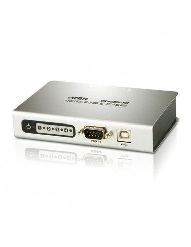 ATEN Koncentrator 4-portowy USB-na-szeregowe RS-422/485 Hub UC4854 Aten