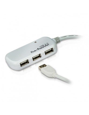ATEN Przedłużacz USB 2.0 HUB 4-portowy 60m UE2120H Aten