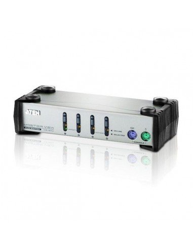 ATEN Przełącznik KVM USB/VGA/PS/2 4-Portowy (zawiera kable KVM) CS84AC Aten