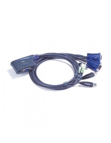 ATEN Switch KVM 2-portowy VGA/USB/Audio CS62US Aten