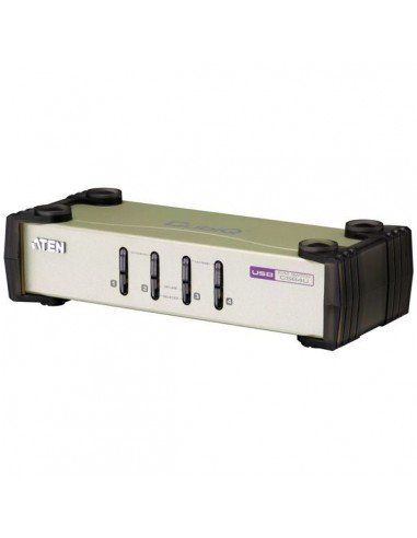 ATEN Switch KVM 4-portowy USB/PS/2/VGA (zawiera kable KVM) CS84U Aten