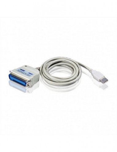 ATEN UC1284B Kabel USB do drukarki równoległej, 1,8 m Aten