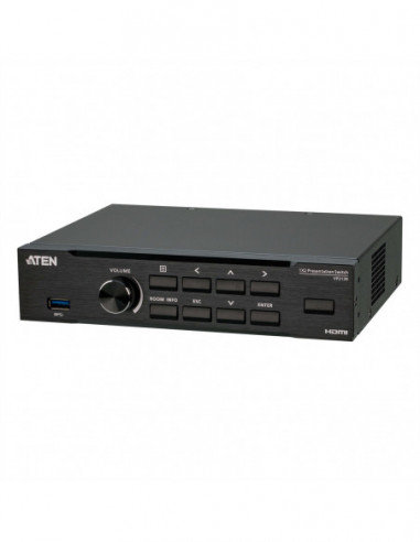 Aten Vp2120 Seamless Presentation Switch Z Poczwórnym Podglądem Aten