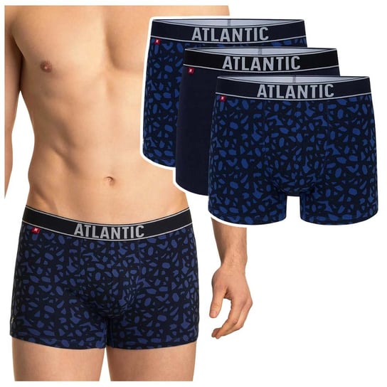 Atlantic Bokserki Męskie Bawełniane 3 sztuI Rozmiar L Atlantic