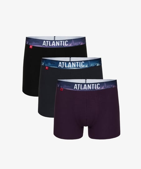 Atlantic, Bokserki męskie luźne, 3-Pack, rozmiar L Atlantic