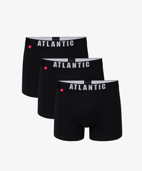 Atlantic, Bokserki męskie luźne, 3-Pack, rozmiar M Atlantic