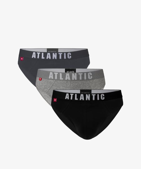 Atlantic, Slipy męskie sport, 3-Pack, rozmiar M Atlantic