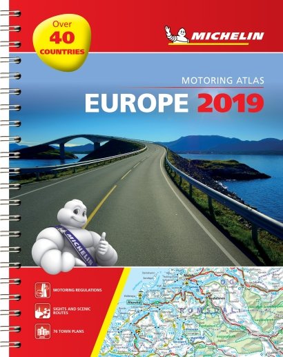 Atlas Europa 2019. 1:500 000 - 1:3 000 000 Opracowanie zbiorowe