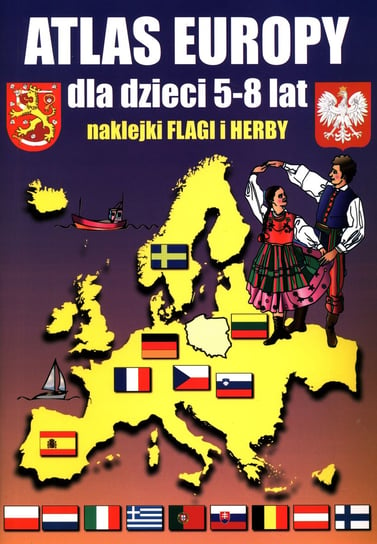 Atlas Europy, dla dzieci 5-8 lat Guzowska Beata