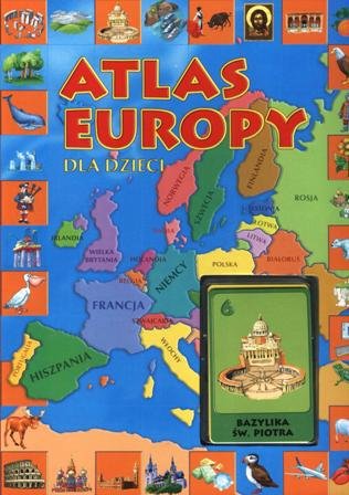 Atlas Europy dla dzieci z żartami Fabisińska Liliana