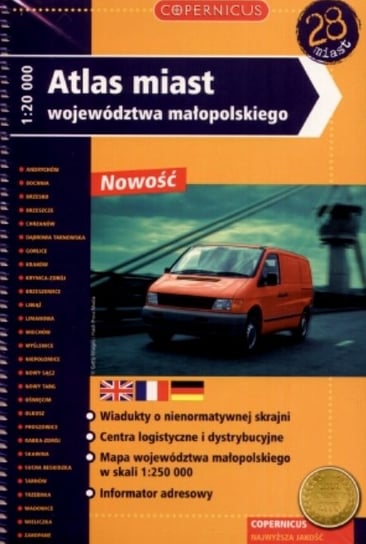 Atlas miast województwa małopolskiego 1:20000 Opracowanie zbiorowe