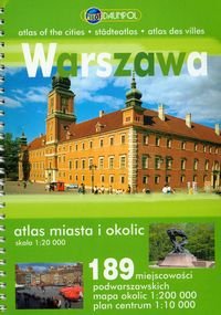 Atlas Warszawy i Okolic Wydawnictwo Daunpol