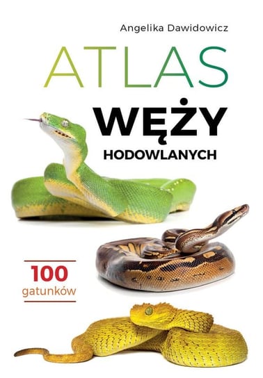 Atlas węży hodowlanych. 100 gatunków Angelika Dawidowicz
