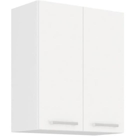 ATLAS Wysoka szafka z 2 drzwiami - Dekor biały - D60 x G31 x W72 cm Inna marka