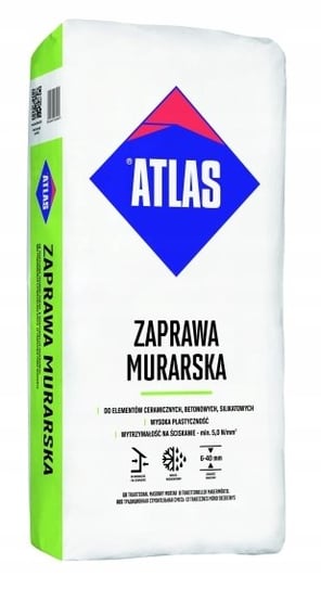 Atlas zaprawa murarska plastyczna 25kg Atlas