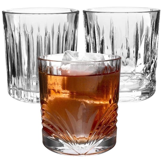 Atmós Fera Szklanka szklanki do whisky drinków napojów zestaw komplet szklanek 330 ml 3 sztuki ATMÓS FERA