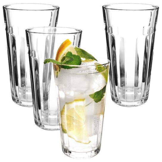 Atmós Fera Szklanka szklanki do wody napojów soku drinków zestaw komplet szklanek 4 sztuki 470 ml ATMÓS FERA