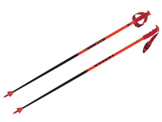 Atomic, Kijki narciarskie, Redster Carbon Red Black, pomarańczowy, 110 cm ATOMIC