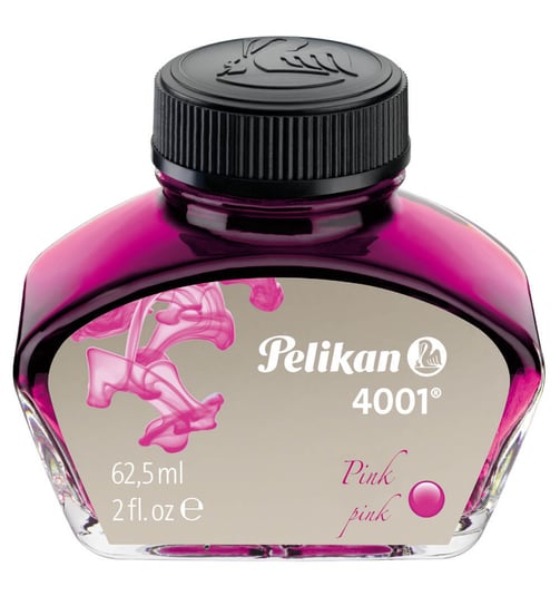 Atrament 4001 do pióra wiecznego 62,5ml różowy PELIKAN Pelikan