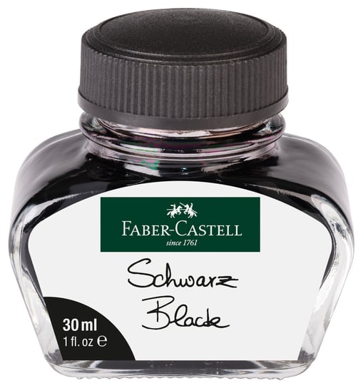 Atrament czarny 30ml Faber-Castell Faber-Castell