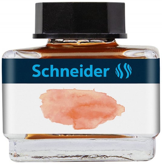 atrament do piór schneider, 15 ml, apricot / morelowy Schneider