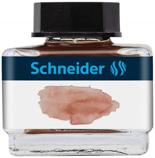 atrament do piór schneider, 15 ml, cognac / ciemnobrązowy Schneider