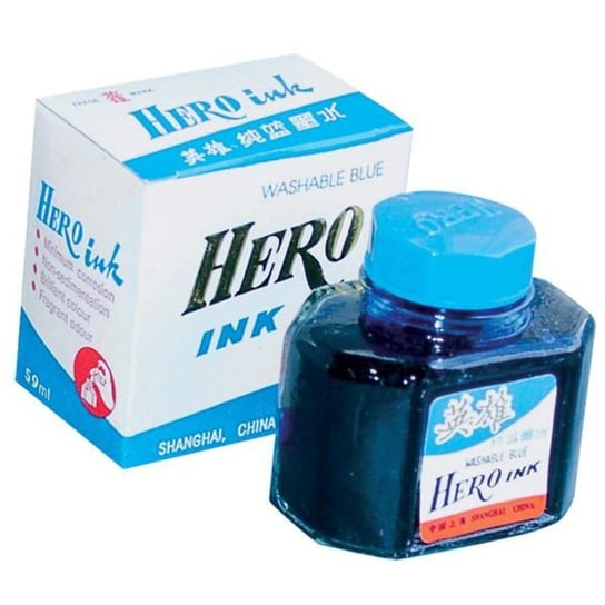 Atrament do pióra Hero 59 ml Niebieski Titanum
