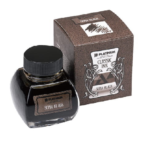 Atrament Platinum Classic Ink Sepia Black 60ml Inna marka