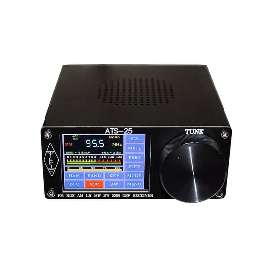 ATS-25+ Odbiornik KF 1.7-30 MHz, LW , SW i FM oparty o SI4732 HamRadioShop