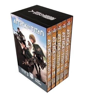 Attack On Titan Season 3 Part 2 Manga Box Set Isayama Hajime