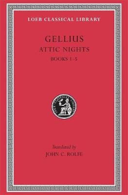 Attic Nights Aulus Gellius