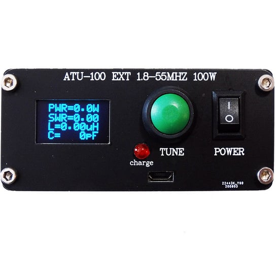 ATU-100 automatyczny tuner antenowy 7x7 100W wg N7DDC na pasma 1-55MHz HamRadioShop
