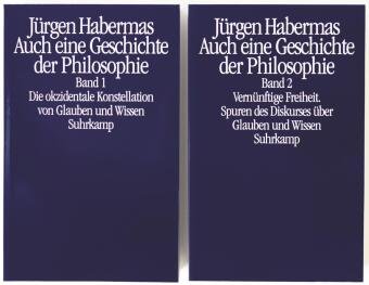 Auch eine Geschichte der Philosophie, 2 Teile Suhrkamp