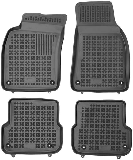 Audi A6 III C6 Sedan / Kombi Dywaniki gumowe REZAW  od 2006-2011r. 200317 + mocowania MAX-DYWANIK Rezaw-Plast