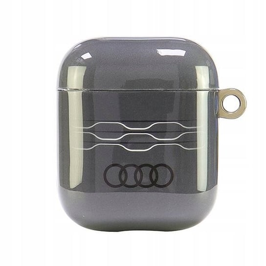 Audi IML Geometric Pattern AirPods 1/2 cover szary/gray AU-IMLAP-A6/D3-G Audi